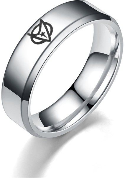 Titanyum Çelik Yüzük (Yurt Dışından)