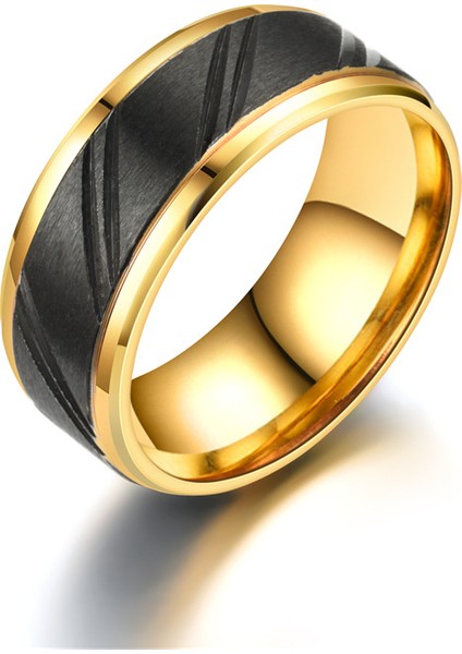 Titanyum Çelik Yüzük (Yurt Dışından)