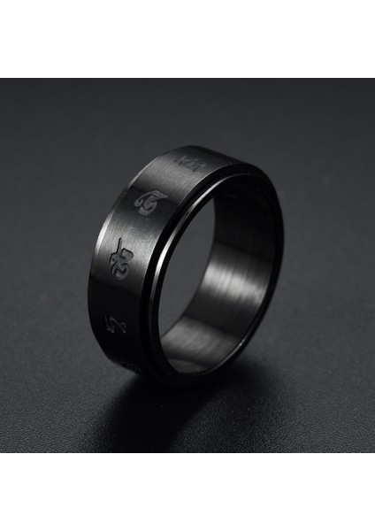 Titanyum Çelik Yüzük (Yurt Dışından)
