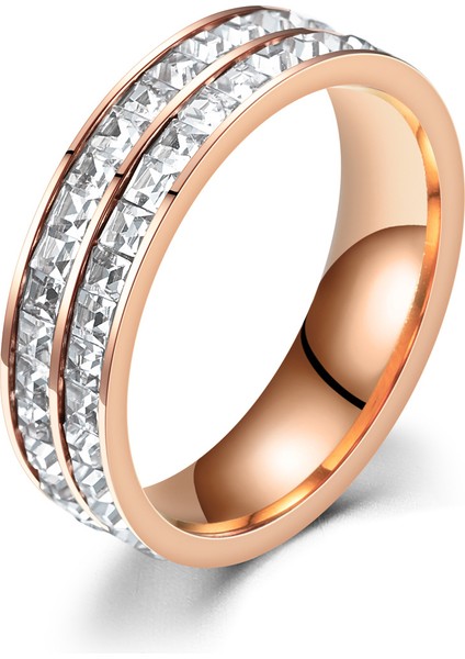 Titanyum Çelik Yüzük (Yurt Dışından)