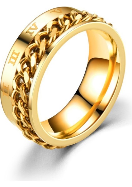 Titanyum Çelik Yüzük (Yurt Dışından)