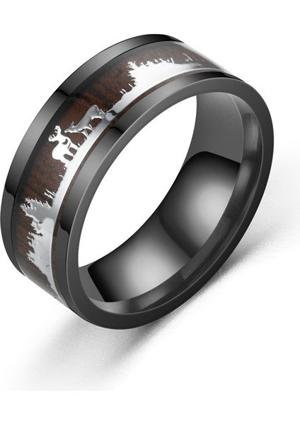 Titanyum Çelik Yüzük (Yurt Dışından)