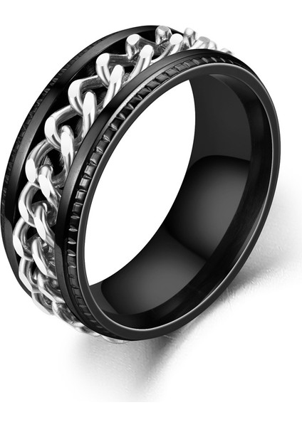 Titanyum Çelik Yüzük (Yurt Dışından)