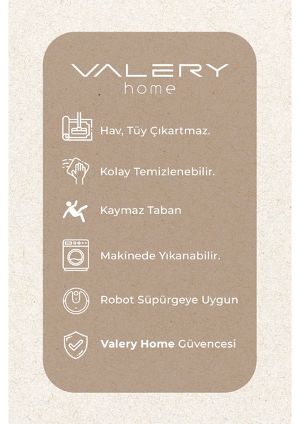 Valery Home Comfort Puffy Ponpon Saçaklı Peluş Halı Antrasit