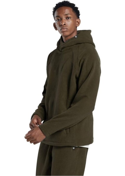 Genıus Store Erkek Polar Kapüşonlu Outdoor Polar Tactical Flecee Polar-Londra