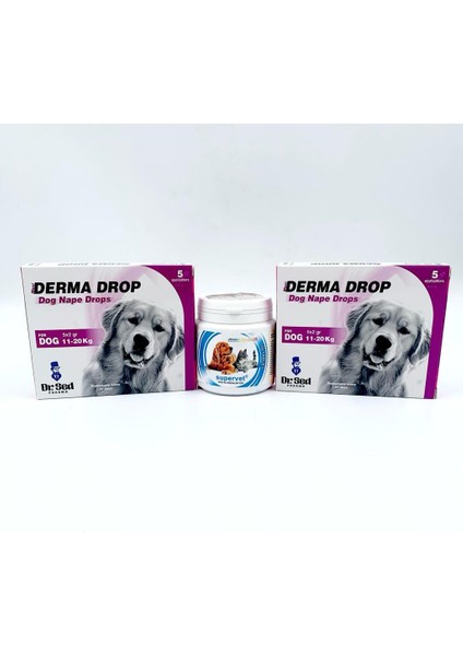 Dr Sed 11-20 kg Köpek Ensedamla 2 Kutu + Supervet Vitamin Tablet