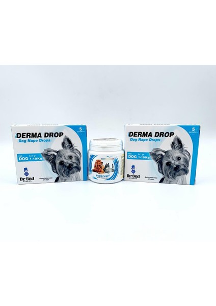 Dr Sed 1-10 kg Köpek Ensedamla 2 Kutu + Supervet Vitamin Tablet