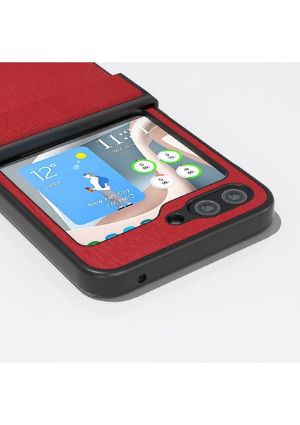 Samsung Galaxy Z Flip5 Kırmızı Için Abeel Ahşap Dokusu (Yurt Dışından) fırsatları