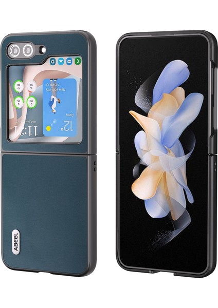 Abeeel Xiaoya Serisi Samsung Galaxy Z Flip5 Koyu Yeşil Için Telefon Kılıfı (Yurt Dışından)