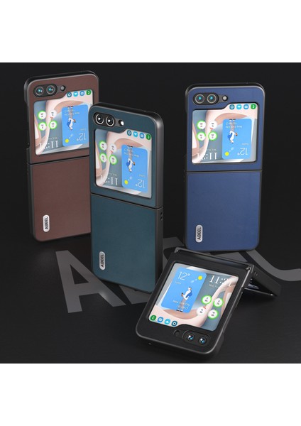 Abeeel Xiaoya Serisi Samsung Galaxy Z Flip5 Koyu Yeşil Için Telefon Kılıfı (Yurt Dışından) fırsatları