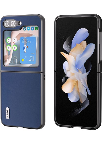 Abeel Xiaoya Serisi Samsung Galaxy Z Flip5 Mavi Için Telefon Kılıfı (Yurt Dışından)