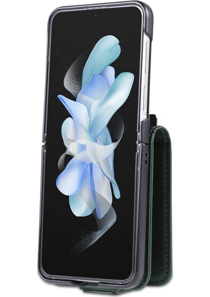 Samsung Galaxy Z Flip5 5g Koyu Yeşil Için Azns Buzağı Doku Kılıfı (Yurt Dışından) fiyatları