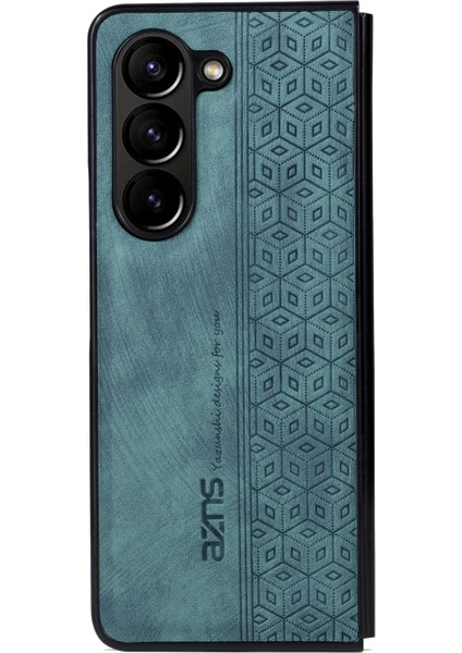 3D Kabartmalı Cilt Samsung Galaxy Z Fold5 Yeşil Için Telefon Kılıfı (Yurt Dışından) fırsatları