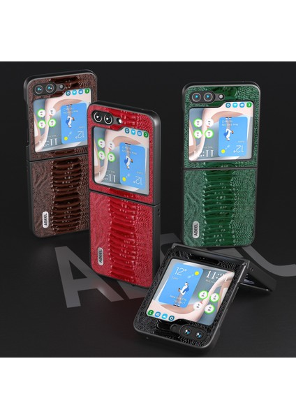 Abeel Weilai Serisi Samsung Galaxy Z Flip5 Green Için Telefon Kılıfı (Yurt Dışından) fırsatları