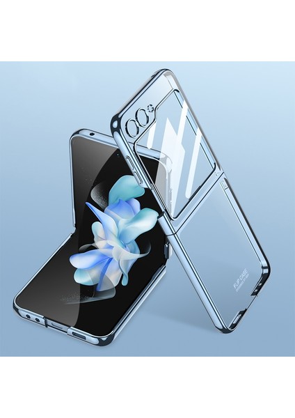 Samsung Galaxy Z Flip5 Mavi Için Gkk Elektrumasyon Telefon Kılıfı (Yurt Dışından)