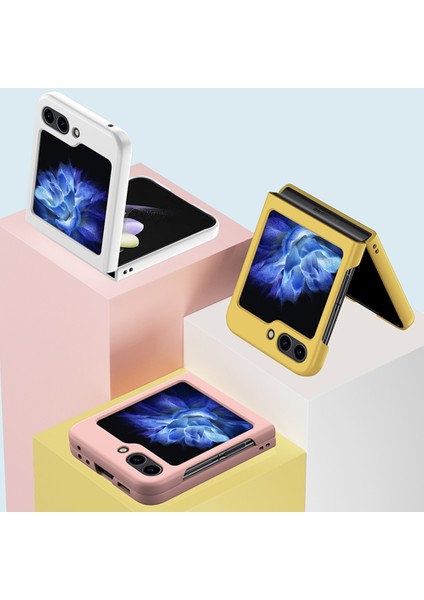 Pc Cilt Hisset Telefon Kılıfı Samsung Galaxy Z Flip5 Pink (Yurt Dışından) fiyatları