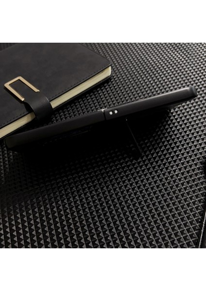 Samsung Galaxy Z Flip5 Mavi Için Çılgın At Doku Tutucu Kılıf (Yurt Dışından)