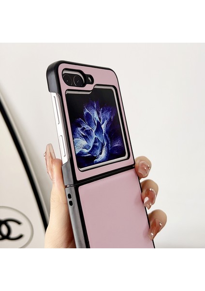Samsung Galaxy Z Flip5 Pink Için Morandi Pc Telefon Kılıfı (Yurt Dışından) modelleri