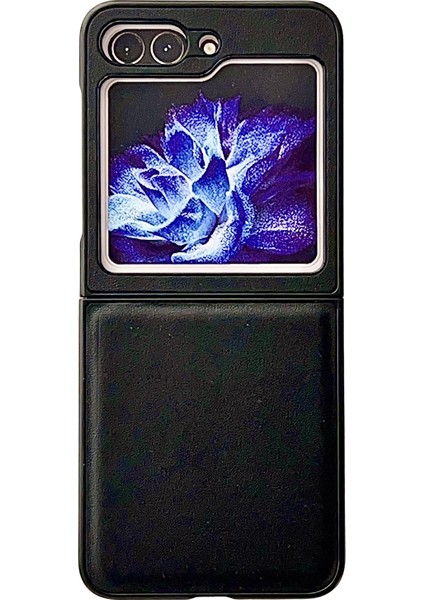 Samsung Galaxy Z Flip5 Siyah Için Morandi Pc Telefon Kılıfı (Yurt Dışından)