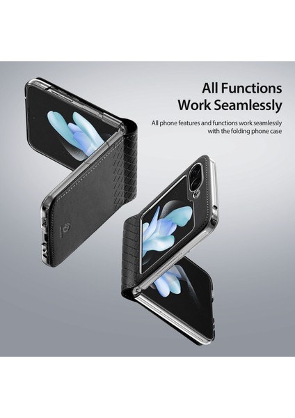 Dux Ducis Bril Serisi Samsung Galaxy Z Flip5 5g Siyah Için (Yurt Dışından) modelleri