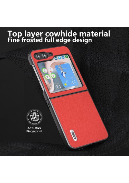 Abeel Luolai Serisi Samsung Galaxy Z Flip5 Red Için Telefon Kılıfı (Yurt Dışından) fırsatları