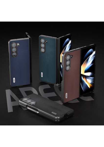 Abeeel Xiaoya Serisi Samsung Galaxy Z Fold5 Koyu Yeşil Için Telefon Kılıfı (Yurt Dışından)