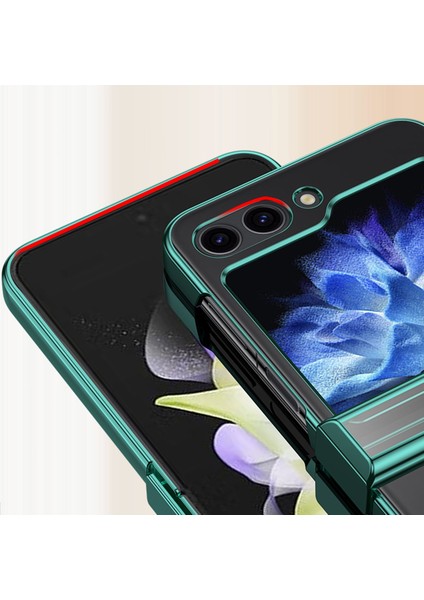 Samsung Galaxy Z Flip5 Mor Için Elektrokürlü Telefon Kılıfı (Yurt Dışından) fiyatları