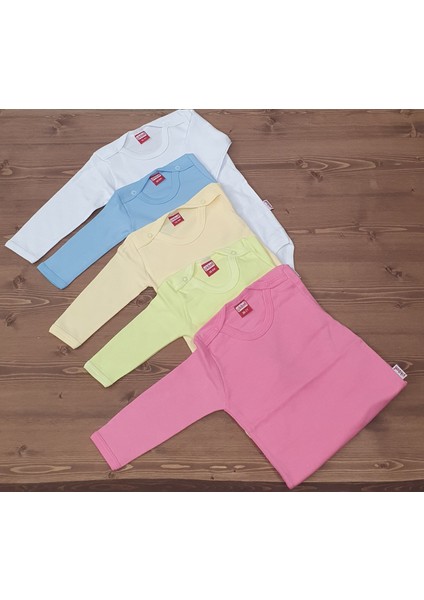 Bebek Zıbın Mavi Çıtçıtlı Body Pamuk Yüksek Kalite Antialerjik modelleri