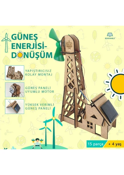 Güneş Enerjisi Dönüşüm Set