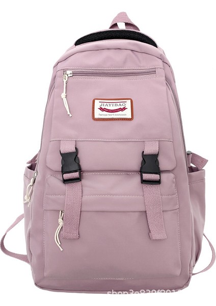 Ortaokul ve Lise Öğrencilerinin Okul Çantaları, Erkeklerin Büyük Kapasiteli, Kızlar Için Basit Japon Sırt Çantaları (Yurt Dışından)