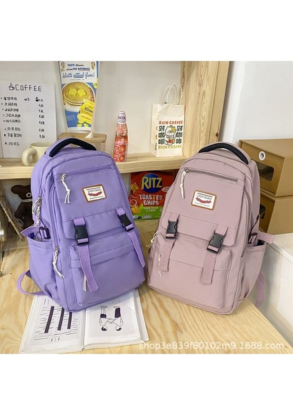 Ortaokul ve Lise Öğrencilerinin Okul Çantaları, Erkeklerin Büyük Kapasiteli, Kızlar Için Basit Japon Sırt Çantaları (Yurt Dışından) fiyatları