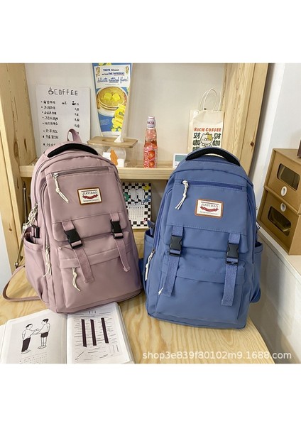 Ortaokul ve Lise Öğrencilerinin Okul Çantaları, Erkeklerin Büyük Kapasiteli, Kızlar Için Basit Japon Sırt Çantaları (Yurt Dışından) modelleri