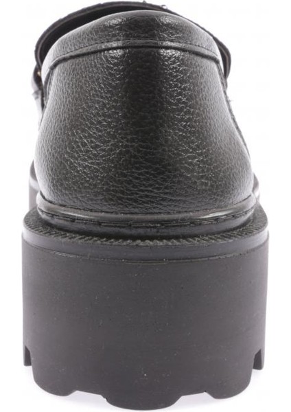 1003 Kadın Aksesuarlı Loafer Ayakkabı