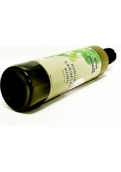 Organik Koruk Sarımsak Kürü 500 ml Cam Şişe
