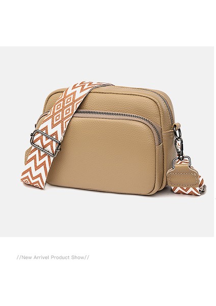 Kadınlar Için Ilk Katman Inek Derisi Çanta 2023 Yeni Moda Basit Çakıllı Omuz Çantası Doku Hakiki Deri Crossbody Küçük Kare Çanta (Yurt Dışından) fırsatları