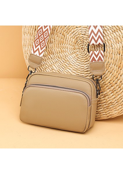 Kadınlar Için Ilk Katman Inek Derisi Çanta 2023 Yeni Moda Basit Çakıllı Omuz Çantası Doku Hakiki Deri Crossbody Küçük Kare Çanta (Yurt Dışından) indirimleri