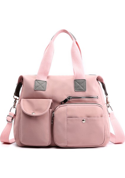 2023 Bayan Omuz Çantası Avrupa ve Amerikan Kadın Omuz Çantası Anne Çanta Naylon Çanta Taşınabilir Büyük Kapasiteli Seyahat Çantası (Yurt Dışından)