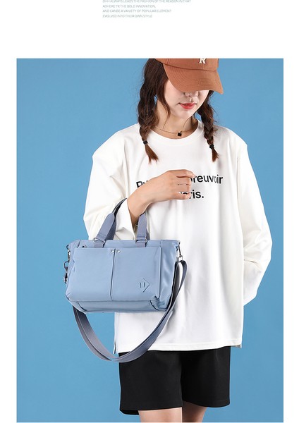 Bags Naylon Bez Kadın Çantası 2023 Yeni Bayan Çapraz Boy Çanta Moda Taşınabilir Omuz Çanta Toto Çanta (Yurt Dışından) fiyatları