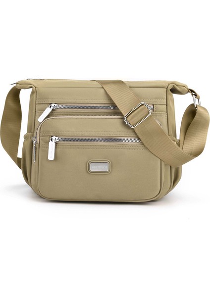 Kadın Crossbody Çanta 2023 Bayan Çanta Çok Katlı Eğlence Çanta Büyük Kapasiteli Kız Tek Omuz Küçük Kare Çanta (Yurt Dışından)