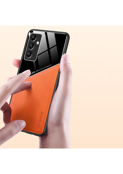 Samsung Galaxy M14 5g Pu Deri Kaplamalı Tpu+Pc Anti-Drop Telefon Geri Kılıf (Yurt Dışından) fırsatları