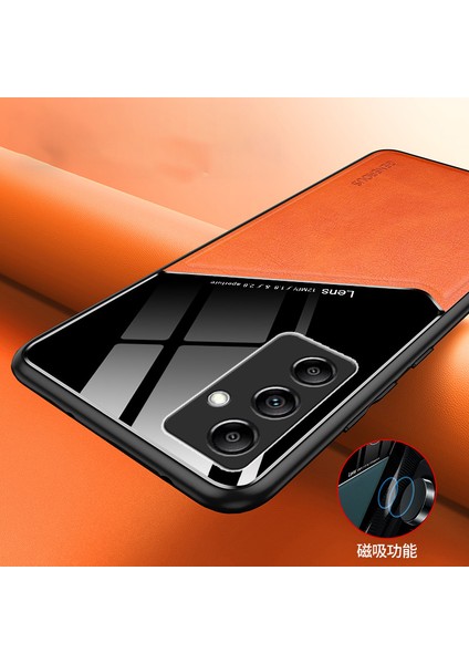 Samsung Galaxy M14 5g Pu Deri Kaplamalı Tpu+Pc Anti-Drop Telefon Geri Kılıf (Yurt Dışından) fiyatları