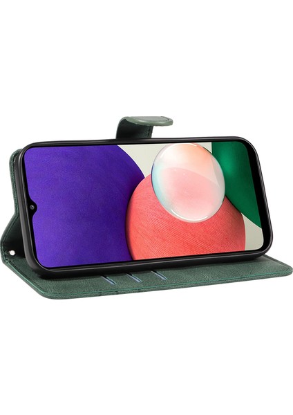 Samsung Galaxy A22 5g / A22S Pu Deri Telefon Kılıfı Baskılı Çizgi Cüzdan Stand Kabuğu (Yurt Dışından) fırsatları