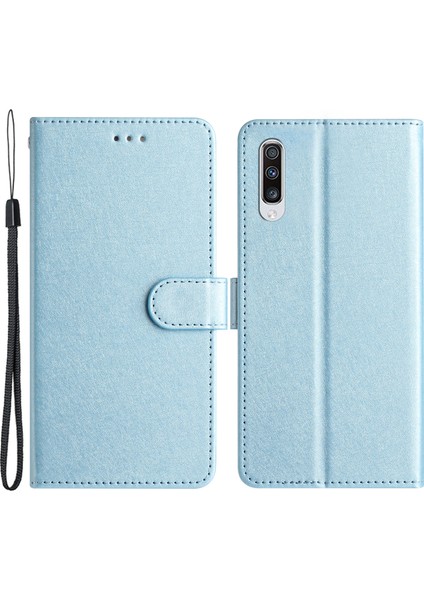 Samsung Galaxy A70 / A70S Ipek Doku Pu Deri Cüzdan Stand Cep Telefonu Flip Case (Yurt Dışından)