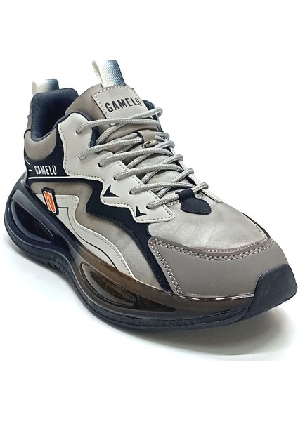 23KM Sova Memory Taban Erkek Spor Ayakkabı Sneaker Füme