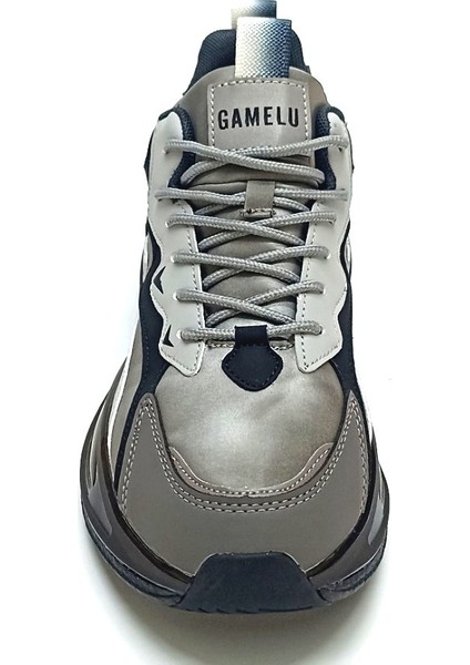 23KM Sova Memory Taban Erkek Spor Ayakkabı Sneaker Füme
