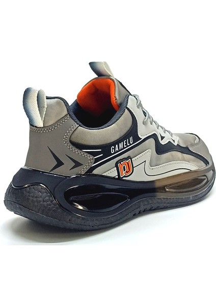 23KM Sova Memory Taban Erkek Spor Ayakkabı Sneaker Füme