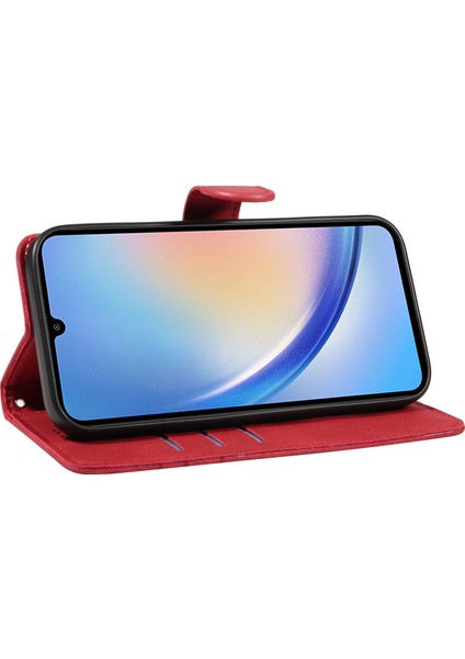 Samsung Galaxy A34 5g Pu Deri Kapağı, Stand Cüzdan Telefon Kılıfı (Yurt Dışından) fırsatları