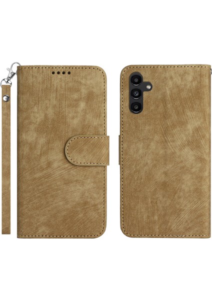 Samsung Galaxy A14 5g Pu Deri Stand Kapağı Için Telefon Kılıf Cüzdanı (Yurt Dışından)