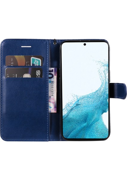 Samsung Galaxy A25 5g Şok Geçirmez Cep Telefonu Kasası Cüzdanı Pu Deri Telefon Kapağı (Yurt Dışından)
