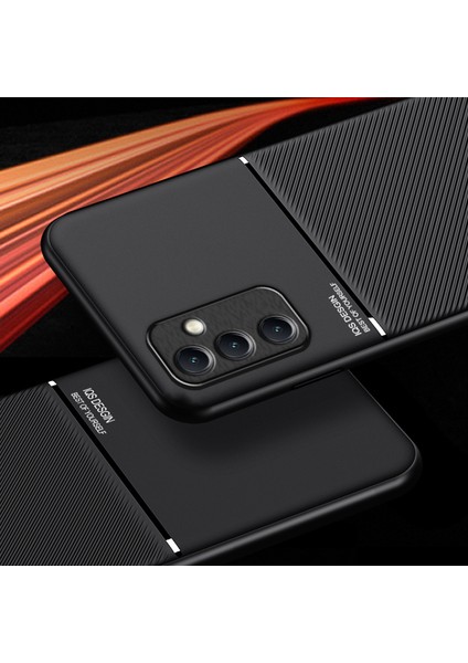 Samsung Galaxy A24 4g Pu Deri+Tpu Dahili Manyetik Tutucu Metal Sayfası ile Telefon Kılıfı (Yurt Dışından) fırsatları